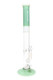ROOR Tech 18" stemless straight tube, mint & white accents with white logo, reinforced stem and showerhead perc, catalog-style image for head-shop buyers. ROOR Tech 18" stemless straight tube, mint & white accents with white logo, reinforced stem and showerhead perc, catalog-style image for head-shop buyers.
