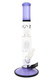 RooR Tech 15" Multicolor Glass Straight Shooter Water Pipe with Tree Perc - WP2932