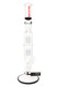 RooR Tech 17" Multicolor GoG Straight Shooter Water Pipe with Double Tree Percs - WP2933