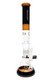 Black & Tangie 18" tall authentic RooR Tech bong with multi percs.