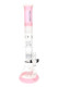 RooR Tech 18" Multicolor Stemless Multi Perc Glass on Glass Beaker Water Pipe - WP2942