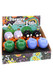 Display shot: Retail-ready display box with eight colorful duck-head glass bowls, 14.5 mm male joints, ready for smoke-shop shelves