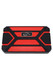 Closed red case WeighMax digital scale with a 100g capacity and 0.01g precision.