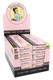 Blazy Susan pink 1 ¼ cones wholesale counter display, 12 boxes × 20 per box; angled front-left view with branded header card