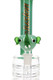 12" Stemless GoG Delusion Straight Shooter Water Pipe with Tree Perc - WP3231