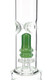16" Multi Perc Glass on Glass Water Pipe - WP3232