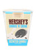 Wholesale Hershey’s Cookies ’N’ Cream 3 oz tumbler candle, beige cookies label container, close-up for bulk buyers