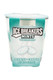 Wholesale Ice Breakers Wintergreen 3 oz tumbler candle, teal mint design label on clear vessel, product photo for B2B listings
