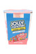 Wholesale Jolly Rancher Watermelon 3 oz tumbler candle, pink fruity label container, straight-on merchandising angle
