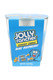 Wholesale Jolly Rancher Blue Raspberry 3 oz tumbler candle, bright blue candy label jar, retail front perspective