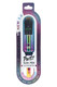 Rainbow Ooze Twist Slim Pen 2.0 in multicolor carded packaging with metallic battery finish