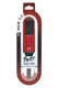Red Ooze Twist Slim Pen 2.0 in black and red retail packaging with USB charger included