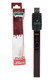 Ruby Red Ooze Quad 2 battery shown beside packaging with Ooze Smart USB charger attached