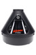 Wholesale Volcano Hybrid vaporizer in Onyx Black, desktop cone body with touch controls, centered front view on white background.