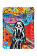 Wholesale 1/8 oz skull mylar bag, bright multicolor graffiti scream artwork, 3.5 g capacity, straight-on angle for packaging listings. Wholesale 1/8 oz skull mylar bag, bright multicolor graffiti scream artwork, 3.5 g capacity, straight-on angle for packaging listings.
