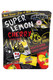 Bulk 1/8 oz mylar bag, Super Lemon Cherry black comic-style design with yellow/red accents, 3.5 g, straight product view. Bulk 1/8 oz mylar bag, Super Lemon Cherry black comic-style design with yellow/red accents, 3.5 g, straight product view.