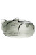 Smoky gray 4.5" Hemper Alley Cats sleeping cat glass hand pipe, side profile on white background for smoke shop wholesale product detail pages.