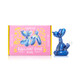 Hemper Balloon Dog Bong standing beside bright pink “Balloon Dog Bong” box, straight-on hero image for online retail smoke-gear catalogs.