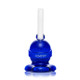 Rear view of blue Hemper lollipop XL bong showing “HEMPER” band—retail smoke gear hero angle
