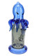 Front view Kraken XL glass bong with blue tentacles and matrix perc—smoke shop display inventory photo