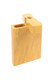 Single 3" light wood dugout with lid open and top port visible, angled view; retail smoke gear for resale