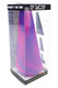 Purple flower Eyce Peak Attachment silicone top in box, angled wholesale accessory view for concentrate retailers