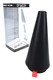 Black Eyce Peak Attachment wholesale silicone top with retail box, angled product shot for concentrate accessory sales
