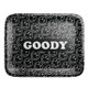Small Goody Glass Metal Rolling Tray – 7" x 5.5" – RP384