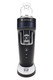 Retail smoke gear front view of black Dr. Dabber Switch² e-rig with buttons and clear glass chamber