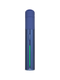Retail smoke gear Puffco Pivot Sapphire dab pen front view with button and green illuminated light bar