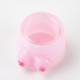 Pink Empire Glassworks Boobies terp jar for wholesale head-shop supplies with raised sculpted detail