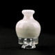 Glow in the Dark Puffco Pivot glass mouthpiece for wholesale head-shop supplies on black background