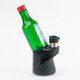Side view Soju Bottle Puffco Peak glass attachment for wholesale vape accessories with red cap