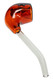 6" Hemper Das Boot Sherlock Glass Hand Pipe – P3299