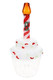 6" Hemper Cupcake Glass Hand Pipe – P3304