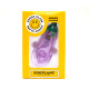Goody Glass Eggplant novelty hand pipe in yellow Goody Goodies box with front display window