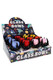 14.5 mm male colorful claw bowl detail with varied glass color and black claw design