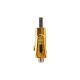 Side view of Gold Ooze Bolt USB Charger with Type-C port and slim accessory profile