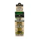 Front-facing King Palm Green Leaf Mini 2-roll pouch in retail display with natural palm packaging