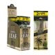 King Palm Mini PP $1.99 10ct display with resealable 2-roll pouches and green palm packaging