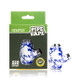 White and blue floral-pattern Hemper Pipe Vape 510 thread battery displayed with retail packaging