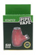 Hemper Pipe Vape retail box showing red pipe-style 510 thread vape battery in branded display packaging
