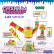 Ooze Cranium 4-in-1 product feature graphic showing water pipe, dab straw, vape adapter, bowl, and concentrate accessories
