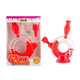 Retail-packaged Ooze Ozone 4-in-1 silicone and glass water pipe kit displayed beside assembled unit