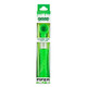 Bright green Ooze Piper silicone pipe and chillum packaged in Ooze branded hanging retail display box