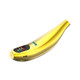 Lucky Gold Ooze Peel banana battery with metallic finish, digital screen, and Type-C charging port