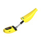 Yellow Ooze Peel battery opened to show concealed inner cartridge chamber beneath removable banana cap