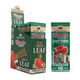 King Palm Watermelon Wave Mini Leaf Tubes 10-pack display with 2-roll pouches, flavor tips, and watermelon-themed packaging
