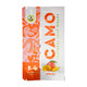 CAMO Mango natural leaf wraps countertop display stocked with individual 5-wrap pouches for retail merchandising