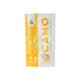 CAMO Banana Custard natural leaf wraps countertop display with 25 retail pouches and 5 wraps per pack